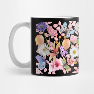 Dragonfly and butterfly celebration Mug